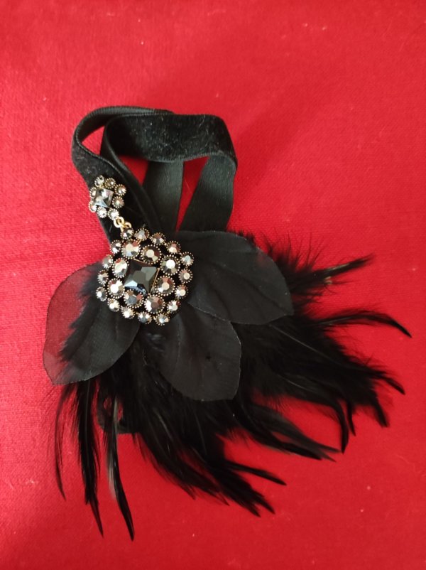 Bijou de tête Plumes